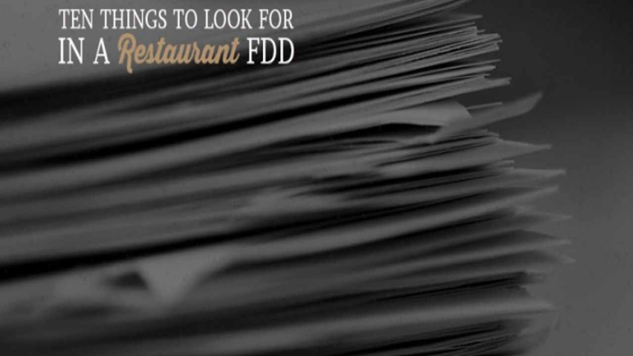 The Most Important Items in an FDD: Item 7 - Initial Costs